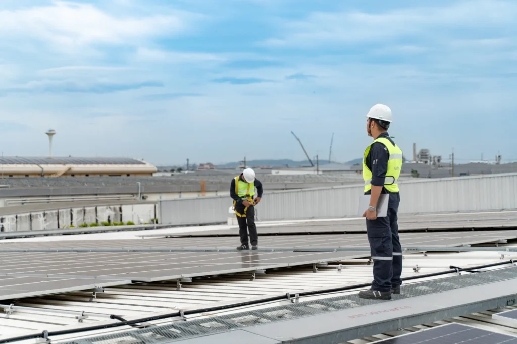 warehouse roof